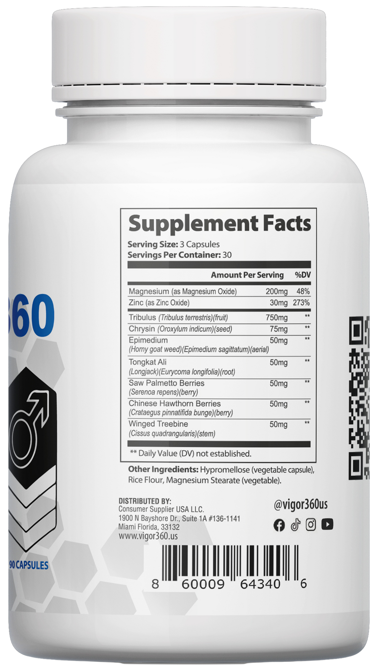 Testo Complex VIGOR 360 ULTRA TESTO COMPLEX – CONSUMER SUPPLIER USA LLC.